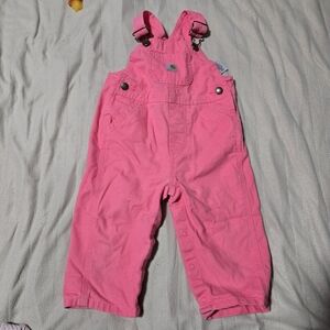 Carhartt Kids Pink Overalls
